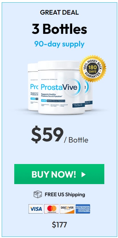 ProstaVive 3 Bottle